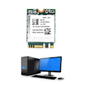 Miniatyrbilde 2 av 9: Trådløs-AC Wi-Fi-adapterkort QCNFA344A 802.11ac Wifi Dual-Band + BT4.1 NGFF - Trådløst AC-nettverksadapterkort 1200Mbps