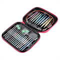 Miniatyrbild 1 av 5: Interchangeable Circular Knitting Needles - Aluminium Interchangeable Circular Knitting Needle Set
