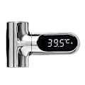 Miniatyrbillede 1 af 2: LED-display Vandmåler Bruser Vandtemperatur Måleinstrument Præcis Synlig Vandtemperatur