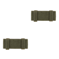 Miniatyrbillede 3 af 5: 1/2/3/5 Moral Patches Board Display Til MOLLE Fastgørelse til Army Grøn