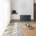 Miniatyrbillede 2 af 8: Bænk i kunstlæder med foldbart låg