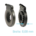 Miniatyrbillede 4 af 5: 1/2/3 Vandtæt Kontakt Pedal Sensor KT-V12 Sensor Forbedret Vandafvisende Stik