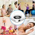 Pikkukuva 6 / 6: CD-soitin radiolla Boombox-Canareen päivitetty Bluetooth CD-soitin, kannella ja LED-näytöllä | 3,5 mm:n lisäliitäntä, kaukosäätimellä FM