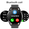 Miniatyrbild 4 av 6: Ny Smartklocka Herr Android GT3 IP68 Vattentät NFC Smartwatch Trådlös Laddning Bluetooth Samtal Herrklocka för Bl S