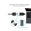 Miniatyrbilde 2 av 7: USB-C-adapter - USB-C (hann) til USB type A (hunn) 3.0 Svart M
