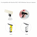 Miniatyrbillede 5 af 5: 3-pak vinduespudsemoppepuder til Karcher WV2 Plus WV5 Premium