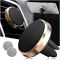 Miniatyrbillede 1 af 6: Universal Magnet Mobil/GPS holder til bilen, mobilholder, sort