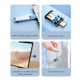 Miniatyrbild 3 av 7: USB C till USB-adapter höghastighetsdataöverföring, USB-C hane till USB 3.0 grå
