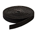 Miniatyrbild 1 av 7: Självhäftande kardborreband för kabelhantering 10 m / 2 cm Svart