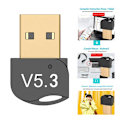 Pikkukuva 3 / 5: PULMCheerger Bluetooth 5.3 EDR USB-sovitin PC-vastaanottimelle - Tra blackA one-size