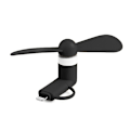 Pikkukuva 3 / 6: Mobiilifläkt: Micro USB/Lightning, Hiljainen & Kompakti