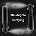 Miniatyrbilde 8 av 11: 200 ml vannsprayflaske for frisør Gjenbrukbare lette vannsprayer for hårstyling