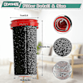 Miniatyrbillede 2 af 4: 3-pak 25,2 V/21,6 V filter til Bosch Flexxo Serie 4 ledningsfri støvsuger BBH32101 etc., erstatter g20242010451 LGL
