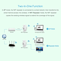 Miniatyrbild 3 av 4: Wireless Wi-Fi Repeater: Improve Range & Browsing
