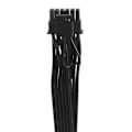Pikkukuva 3 / 4: Kaksois-CPU 8-nastainen uros - PCIE 5.0 12VHPWR 16-nastainen RTX 30 -sarjan GPU-virtasovitin kaapeli modulaariseen PSU:hun 60 cm