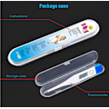 Miniatyrbilde 3 av 6: Digitalt febertermometer med LCD-skjerm - Febertermometer