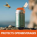 Miniatyrbild 2 av 4: Reusable Can Lids With Straws