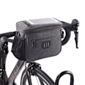 Miniatyrbillede 1 af 4: Lruvdox cykelstyrtaske med styradapter til cykler og elcykler, 5L front cykelkurv vandtæt styrtaske e-cykel med