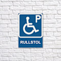 Miniatyrbild 3 av 3: Parkeringsskylt / Varningsskylt Parkering / Trafikskylt - Skylt MultiColor