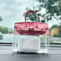 Miniatyrbilde 4 av 7: Mini håndveske for bilnøkler, transparent nøkkelholder for bilnøkler, lett beskyttende nøkkelbeskyttelse