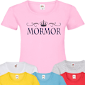 Miniatyrbilde 7 av 8: Mormor t-skjorte - flere farger - krone design