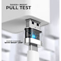 Miniatyrbilde 3 av 3: USB til USB-C-adapter [3-pakning], USB-adapter, USB A til USB C, iPhone-ladekabel, USB-C-kontaktkonverter for iPhone