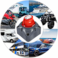 Miniatyrbillede 5 af 8: Batteri Hovedafbryder 12V/24V - Batteri Afbryder - Hoved Batteri Isolator Afbryder Bilbatteri Kill Switch Tilbehør til RV Yacht Båd