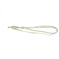 Miniatyrbillede 1 af 5: Universal crossbody-halsrem i læder med transparent pude - Lysegrøn