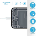 Pikkukuva 3 / 7: 3X Lightning USB -kaapeli Applelle (2 metriä)