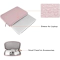 Miniatyrbilde 2 av 5: Laptopveske 13 Tommer, 13 Tommers Laptopveske for MacBook Air M4 M3 M2 M1 2025-2018 / Pro 13 M2 M1 2025-2016 med Liten Veske Datamaskin, Lys Rosa