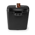 Pikkukuva 8 / 11: Paperisilppuri | Suikaleleikkaus | 6x A4-sivua | 10 l | Turvallisuusstandardi: DIN 2 | 190 W | Musta