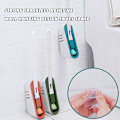 Miniatyrbild 9 av 11: Multifunctional Non-Marking Wall-Mounted No Dead Ends Multi-Way Bathroom Base Brush Set