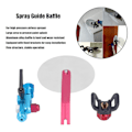 Miniatyrbild 7 av 8: Sprayguide-Baffel för Airless-Sprutmålning Universal Skiva Baffel Målningsstänkskydd Verktyg