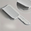 Miniatyrbilde 3 av 5: 3-delt Profesjonelt Hårsaks-kammsett - Holdbare ABS-plastkammer med Presisjons Barber Fade Guide for Styling, Teksturert, Krøllete og Bølgete (FMY)