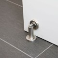 Miniatyrbilde 5 av 5: Magnetisk dørstopper i rustfritt stål-look, dørstopper med festemateriale for gulv og vegg