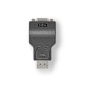 Pikkukuva 1 / 5: DisplayPort-sovitin | DisplayPort uros | VGA naaras 15p | 1080p | Nikkelipinnoitettu | Suora | Pyöreä | ABS | ABS | Musta | Laatikko