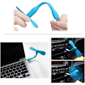 Pikkukuva 5 / 5: 6 kpl Mini USB-tuuletin, Hiljainen ja Joustava, Mini Jäähdytystuuletin, Q,ZQKLA