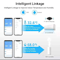 Miniatyrbillede 4 af 6: WiFi-termometer og hygrometer med APP til smarte hjem