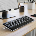 Miniatyrbillede 3 af 5: Tastaturstativ Computer Akryl Tastaturstativ til Skrivebord Klar Tastaturholder til Of[HK]