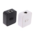 Miniatyrbillede 6 af 8: 2 Port Gigabit Netværksswitch RJ45 CAT 5/6 LAN HUB Netværksswitch Sort