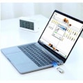 Miniatyrbilde 5 av 7: USB-C-adapter - USB-C (hann) til USB type A (hunn) 3.0 Svart M