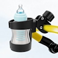 Miniatyrbilde 2 av 6: 360 Justerbar barnevogn vannkoppholder Paraplyholder for barneflasker Baby- og småbarnsrullestol Drikkevannkopper Feste Montering Stativ