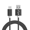 Miniatyrbilde 5 av 7: 2m hurtiglading Quick Charge USB-C flettet lader Type-C