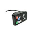 Miniatyrbillede 3 af 5: Elcykeldisplay 36v 48v Ebike Ligent Kontrolpanel LCD-display Led880 Vandtæt kontrol sort