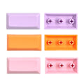 Miniatyrbilde 2 av 11: DSA 2U Keycap Sett PBT Blanke Keycaps DSA Profil 2U Høyde Keycap Sett for spill Mekanisk tastatur 10stk