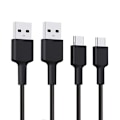 Miniatyrbilde 4 av 5: Hurtiglading Ekstra Lang USB-C Kabel / Lader