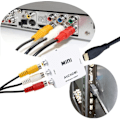 Miniatyrbild 4 av 5: Komposit RCA CVBS AV till HDMI-omvandlaradapter