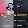 Miniatyrbilde 7 av 7: Sport Trådløse Bluetooth-hodetelefoner, Trådløse Hodetelefoner med Mikrofon Bluetooth, Hi-Fi Stereo Bluetooth-headset Bluetooth-headset for sport, arbeid