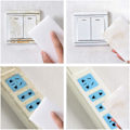 Miniatyrbillede 7 af 8: 100-pak Magic Sponge Eraser Ekstra tyk Store og langvarige melaminrengøringssvampe i bulk - Multi Surface Power Scrubber Skum rengøringspuder -