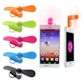 Pikkukuva 5 / 6: Mobiilifläkt: Micro USB/Lightning, Hiljainen & Kompakti